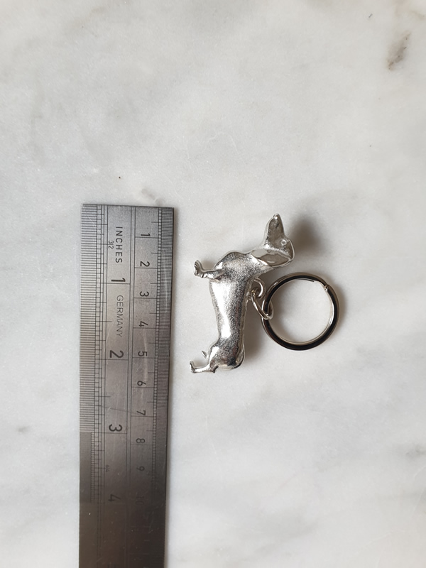 Lancaster and Gibbings Dachshund Keyring at Sally Bourne Interiors London Christmas Gift Idea